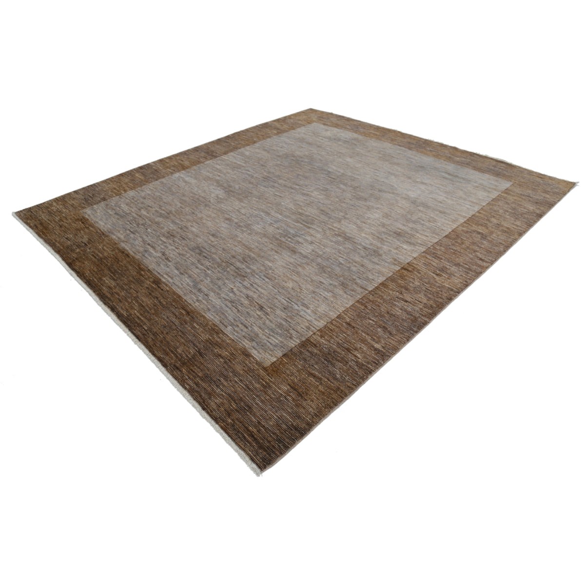 Modcar 8x10 Handmade Double Knotted Washable Wool Rug - Colorful