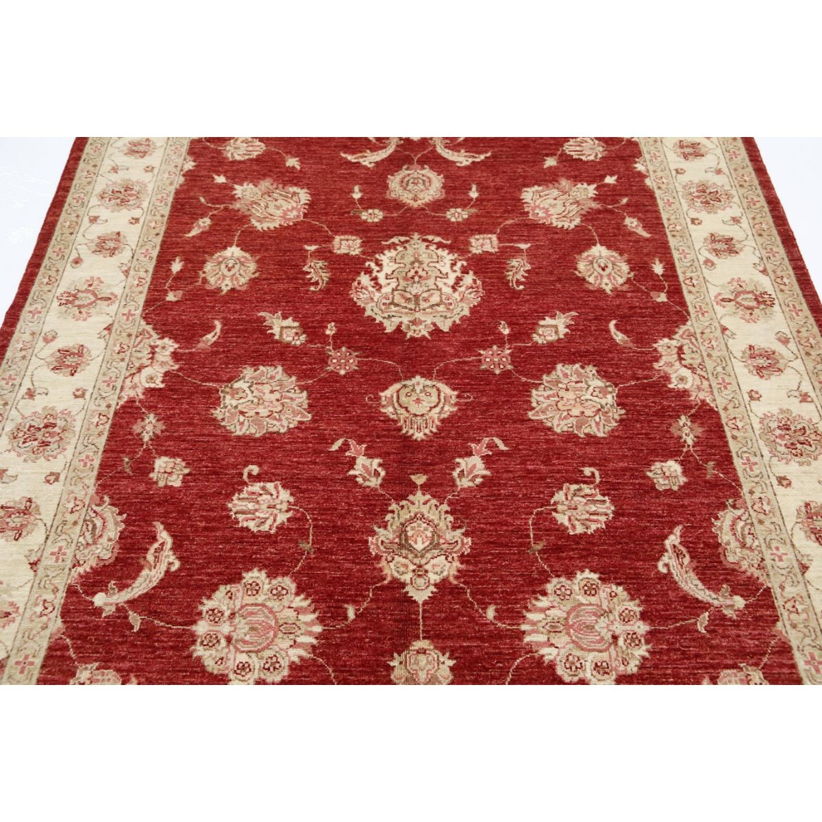 Ziegler 6x8 Handmade Double Knotted Washable Wool Rug - Colorful