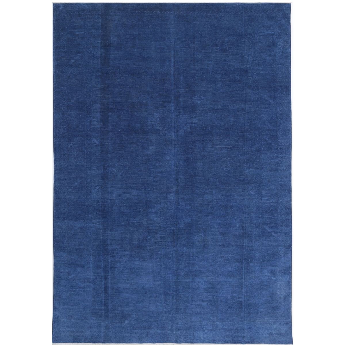 Overdye 7x10 Handmade Double Knotted Washable Wool Rug - Monochormatic