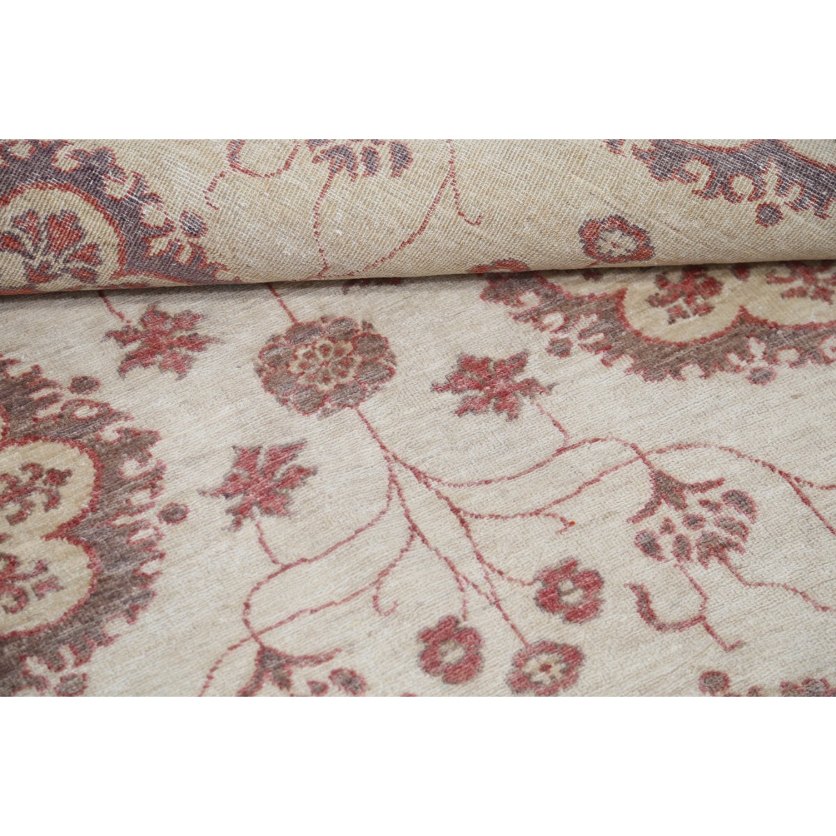 Modcar 6x8 Handmade Double Knotted Washable Wool Rug - Colorful