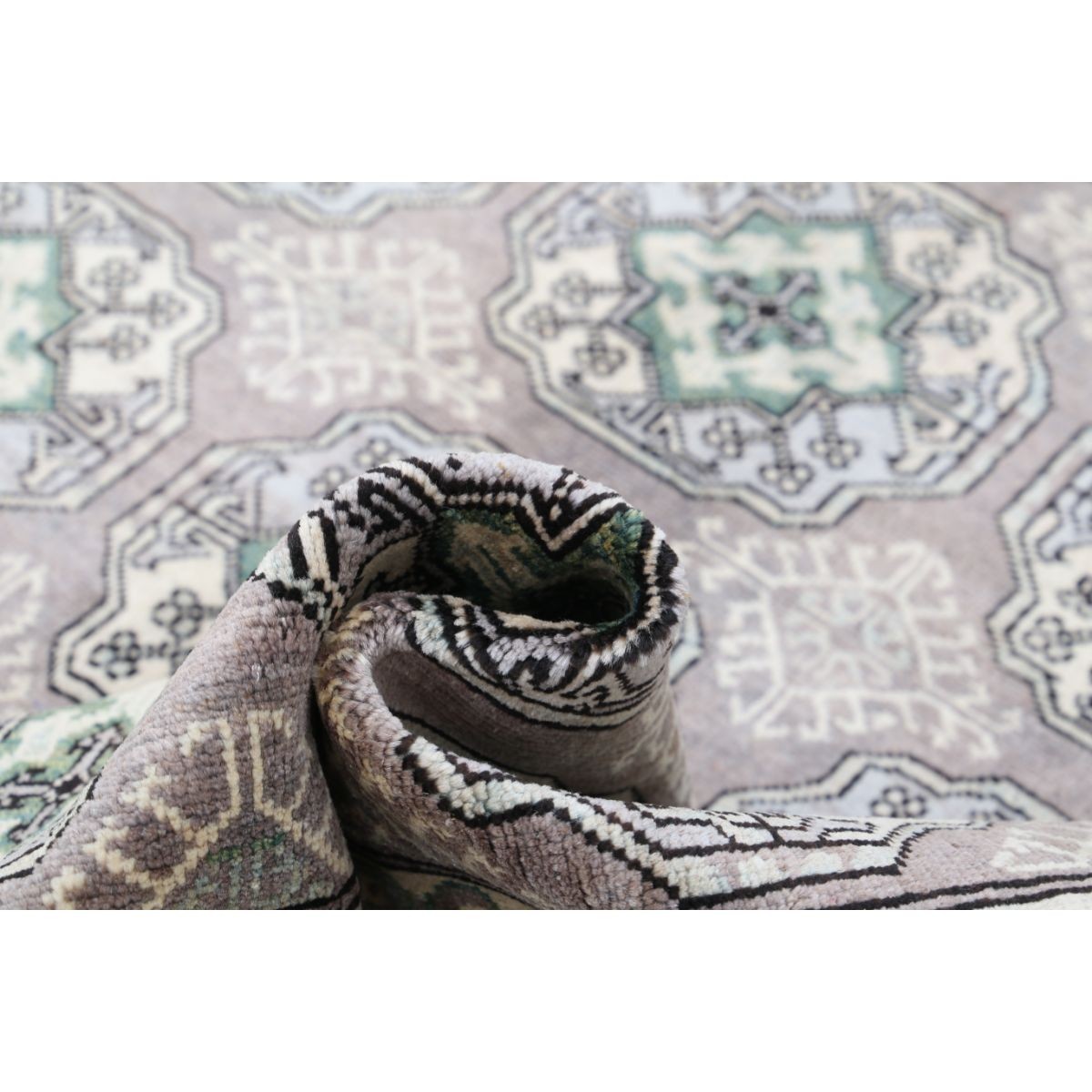 Revival 7x10 Handmade Double Knotted Washable Wool Rug - Colorful