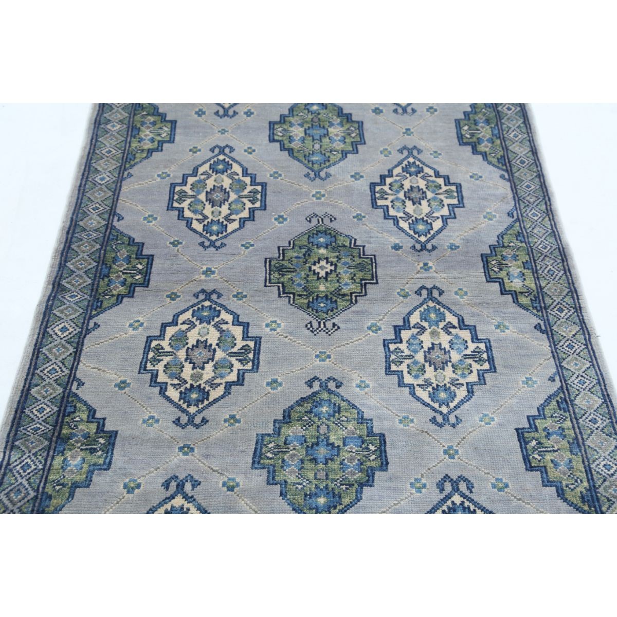 Revival 3x5 Handmade Double Knotted Washable Wool Rug - Colorful