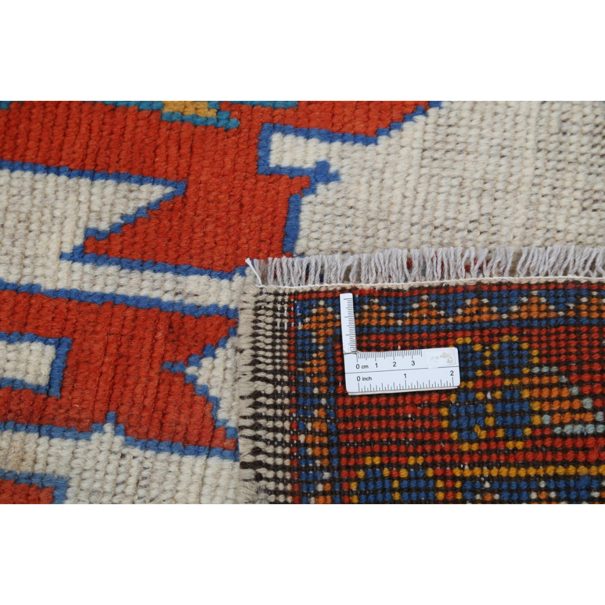 Revival 6x8 Handmade Double Knotted Washable Wool Rug - Colorful