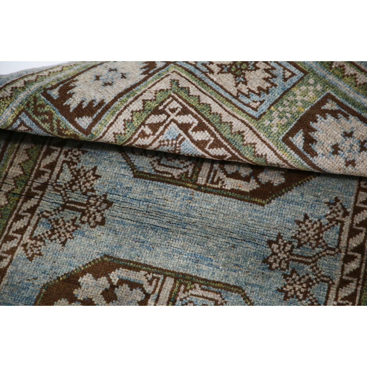 Revival 3x5 Handmade Double Knotted Washable Wool Rug - Colorful