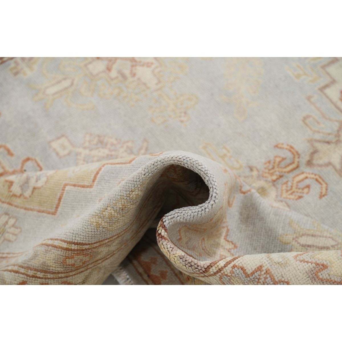 Revival 6x9 Handmade Double Knotted Washable Wool Rug - Colorful