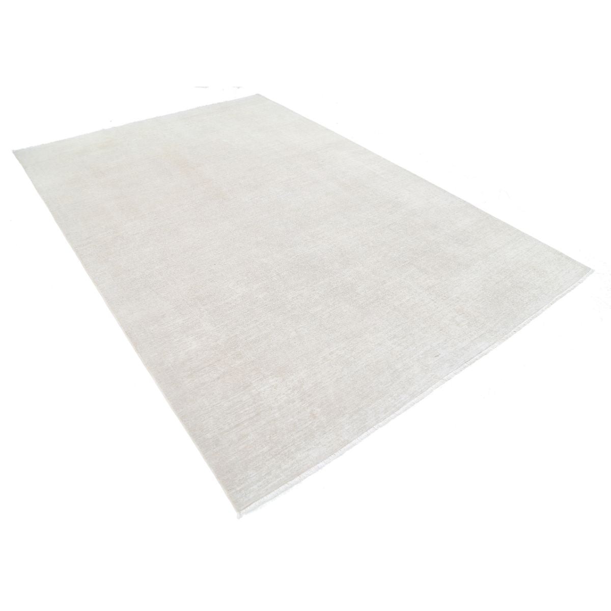 Serenity 6x10 Handmade Double Knotted Washable Wool Rug - Soft Hues