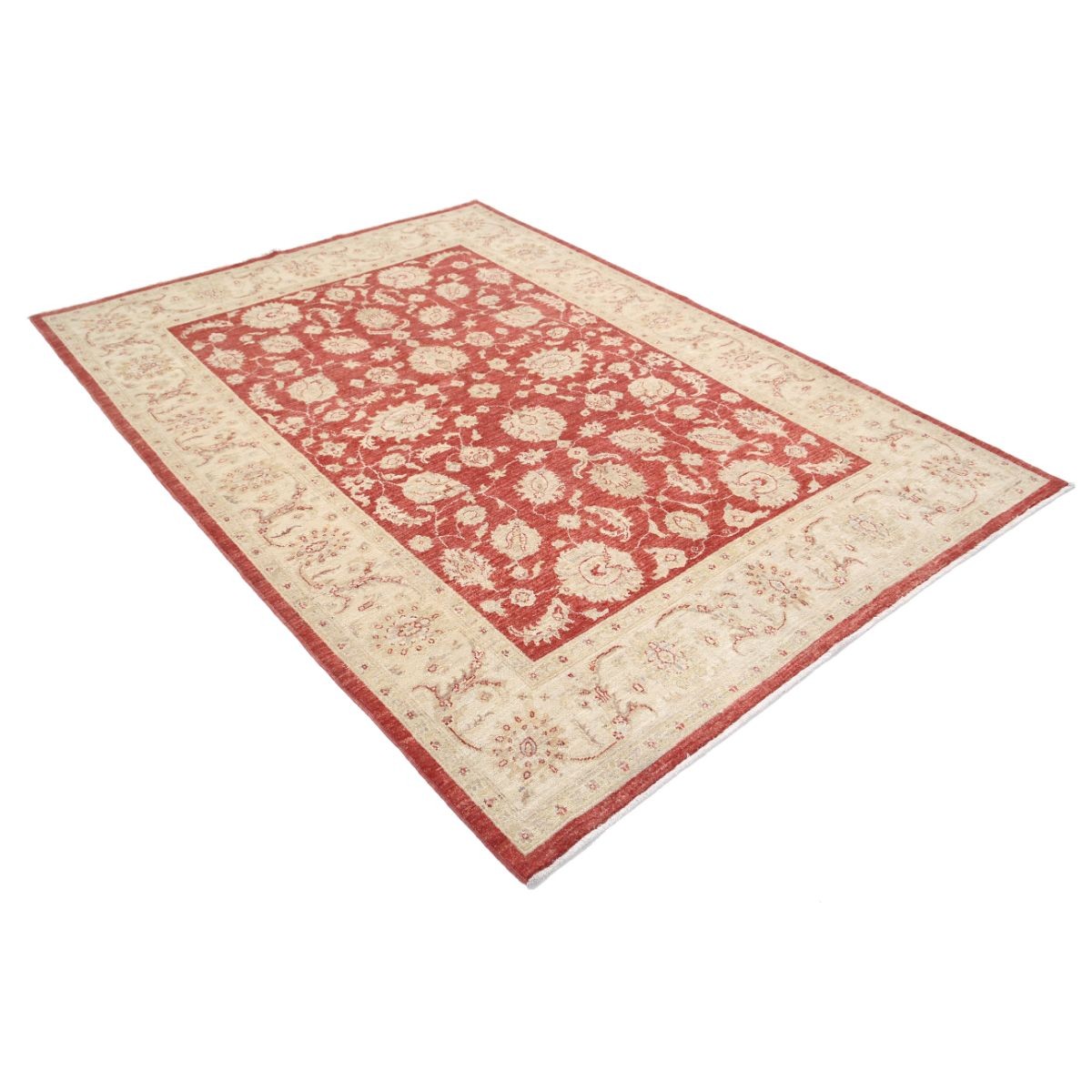Ziegler 6x8 Handmade Double Knotted Washable Wool Rug - Colorful