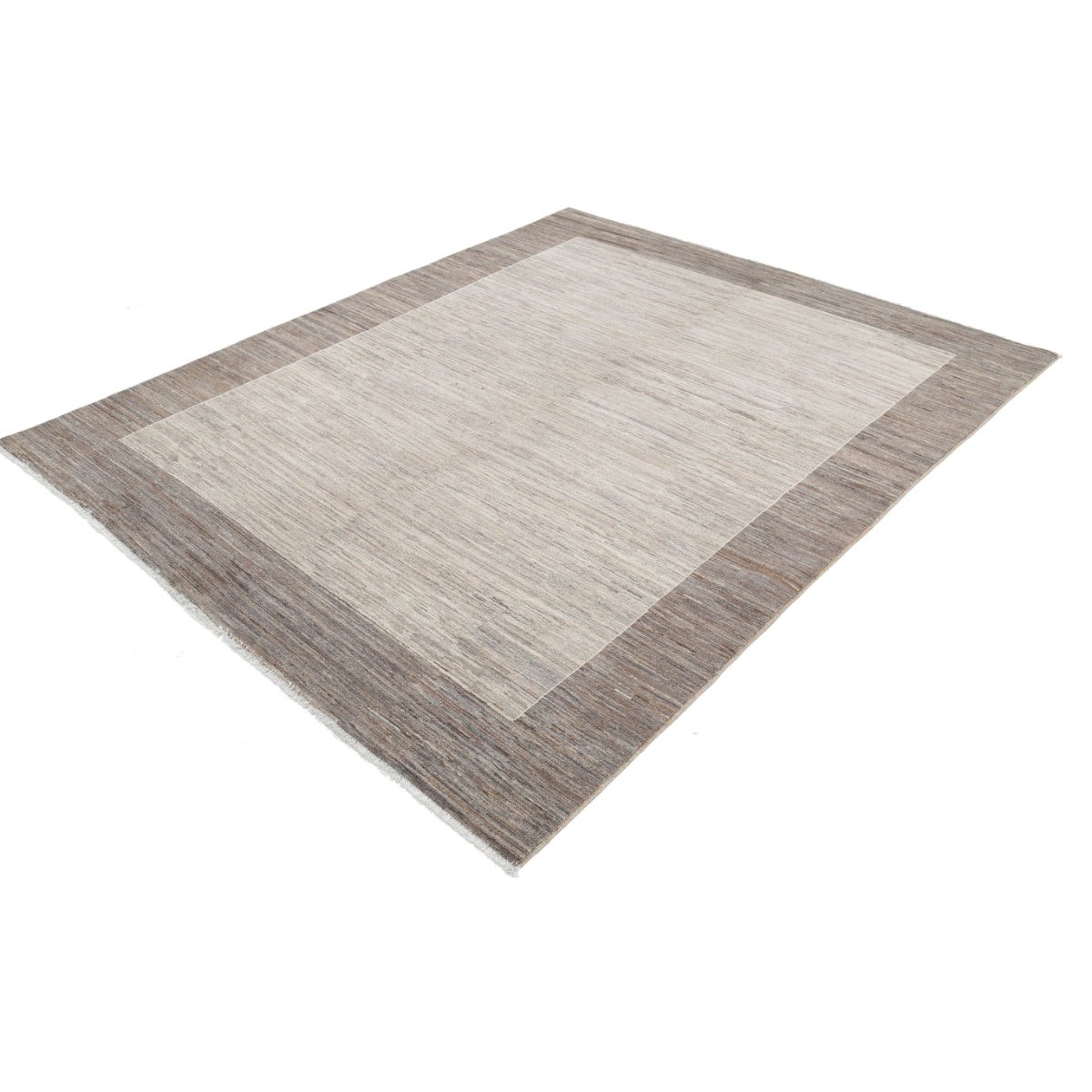Modcar 7x8 Handmade Double Knotted Washable Wool Rug - Colorful
