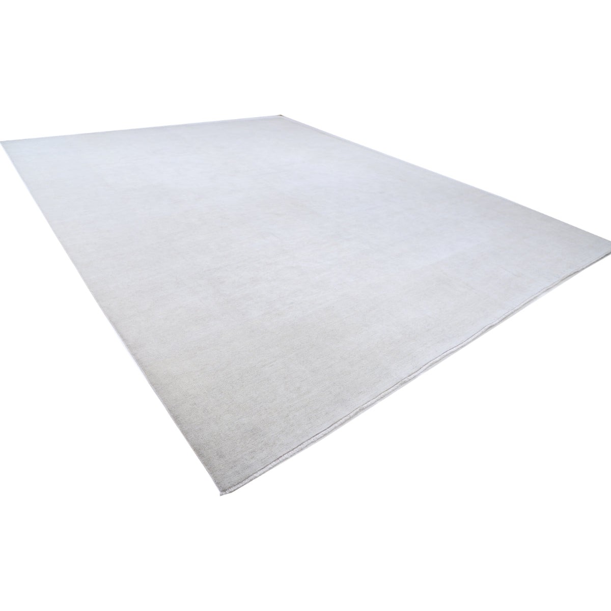 Serenity 13x17 Handmade Double Knotted Washable Wool Rug - Soft Hues