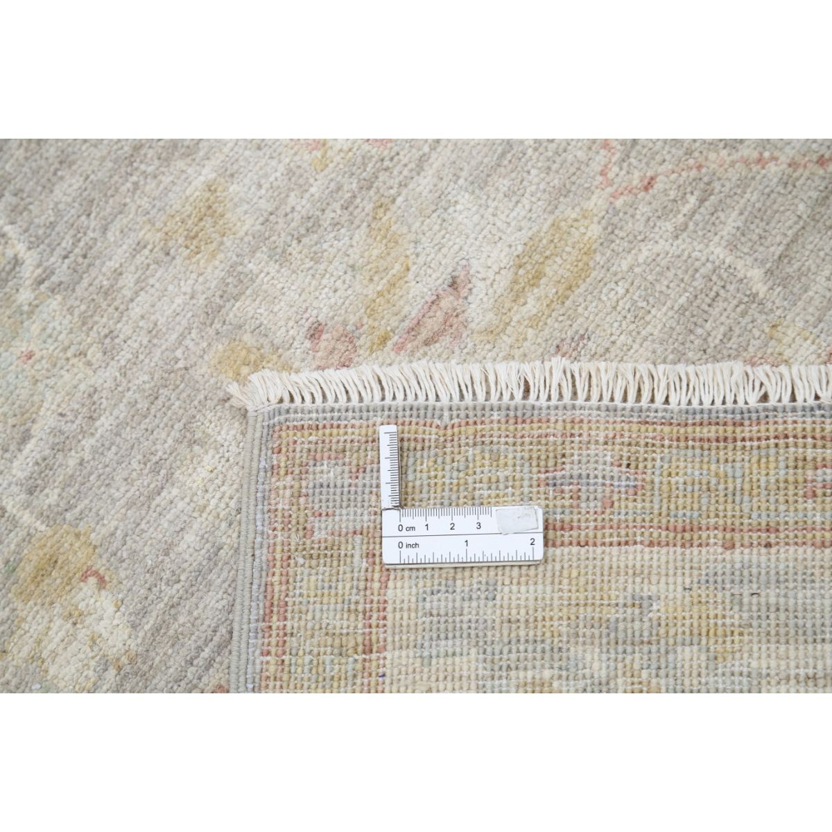 Serenity 4x14 Handmade Double Knotted Washable Wool Runner - Soft Hues