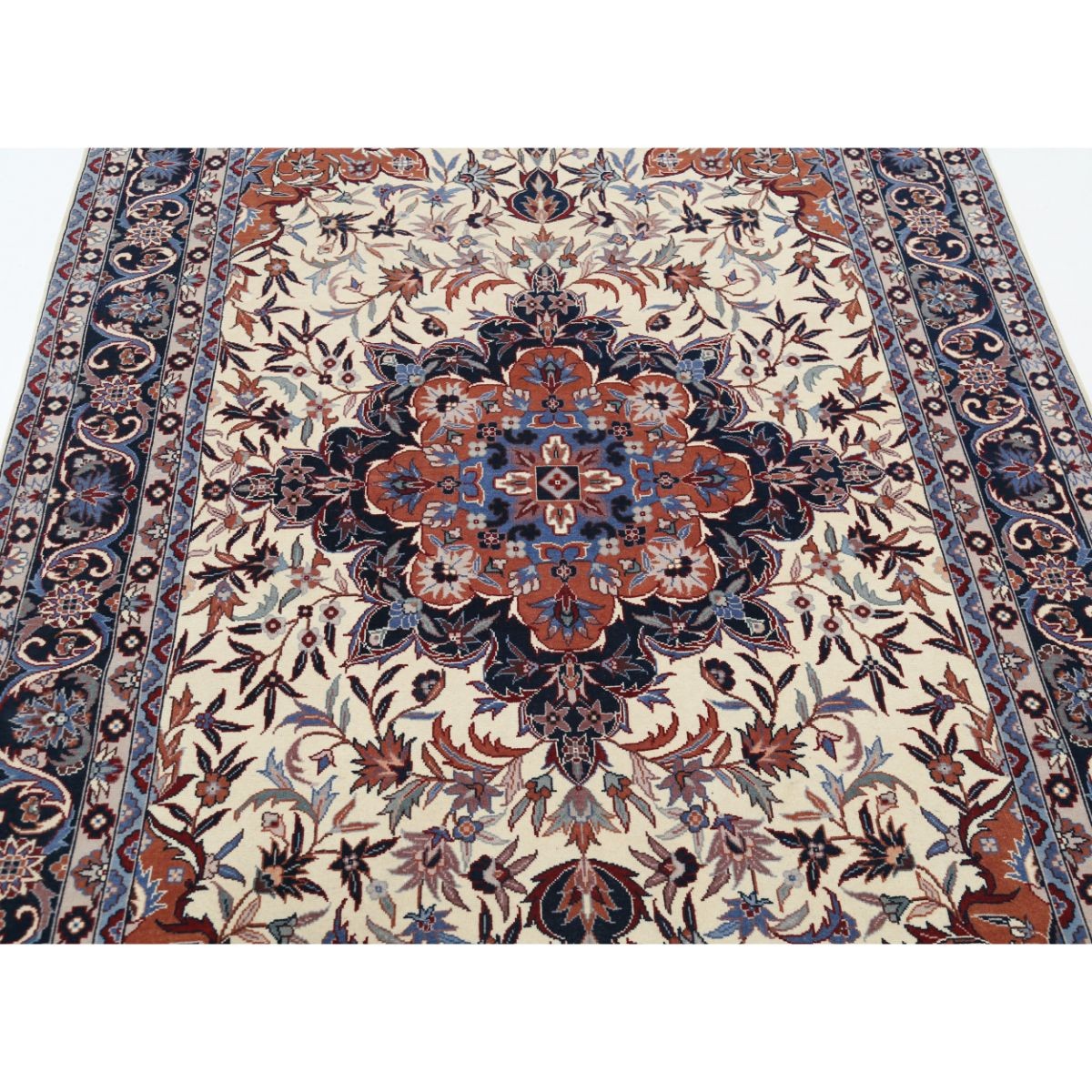 Heritage 5x8 Handmade Double Knotted Washable Wool Rug - Colorful