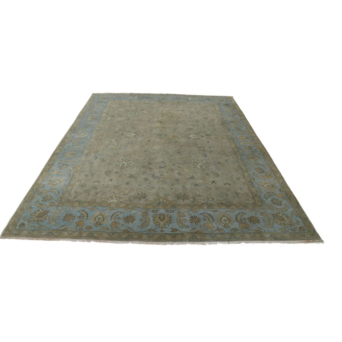 Ziegler 8x10 Handmade Double Knotted Washable Wool Rug - Colorful