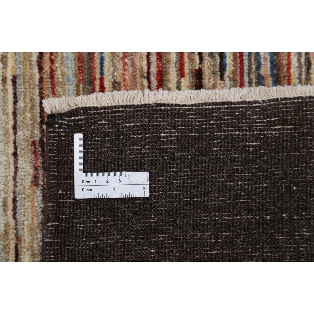 Modcar 9x12 Handmade Double Knotted Washable Wool Rug - Colorful