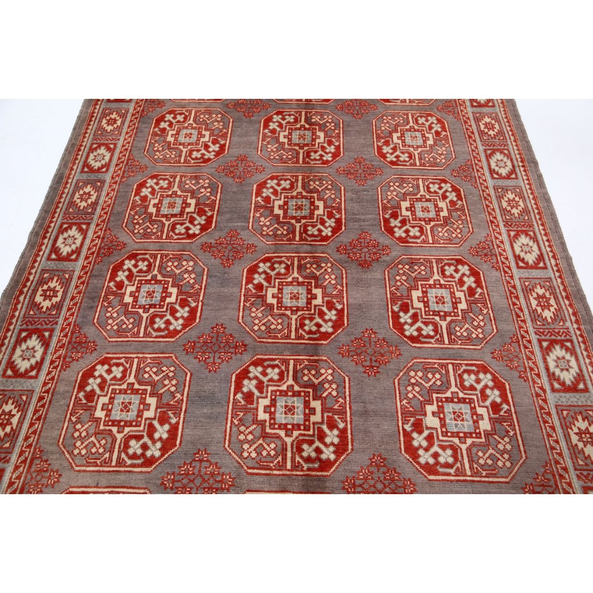 Revival 6x9 Handmade Double Knotted Washable Wool Rug - Colorful