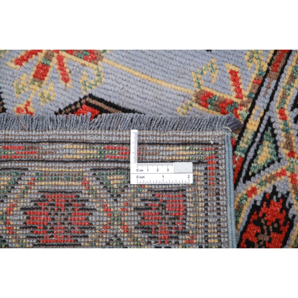 Revival 2x11 Handmade Double Knotted Washable Wool Runner - Colorful