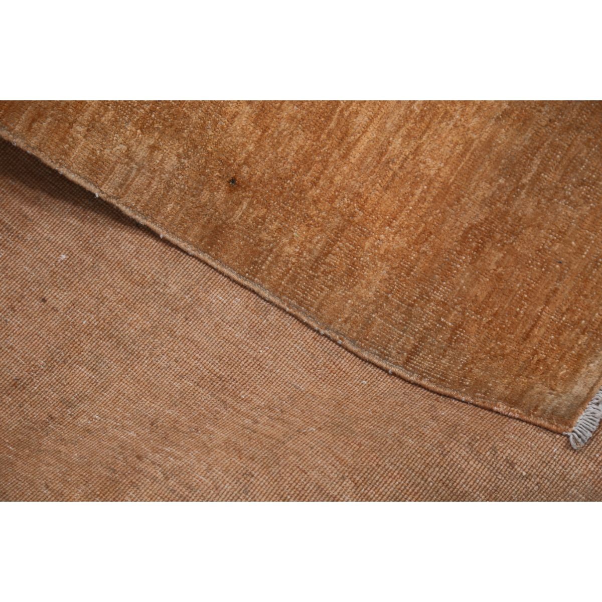 Overdye 5x6 Handmade Double Knotted Washable Wool Rug - Monochormatic