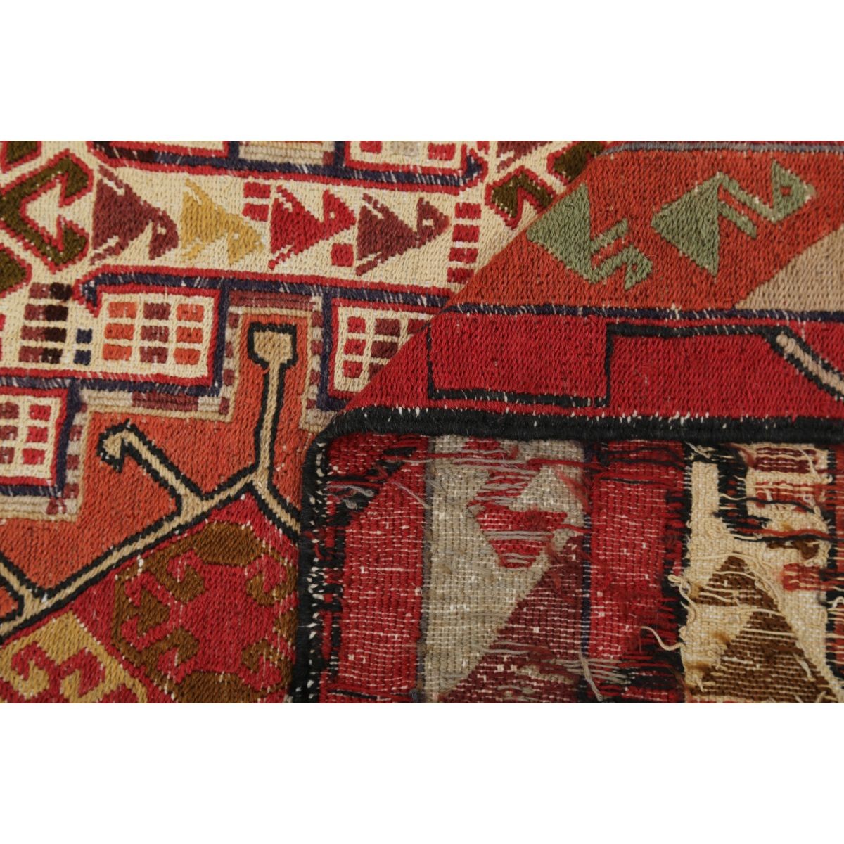 Silki 4x7 Hand Woven Washable Silk Rug - Colorful