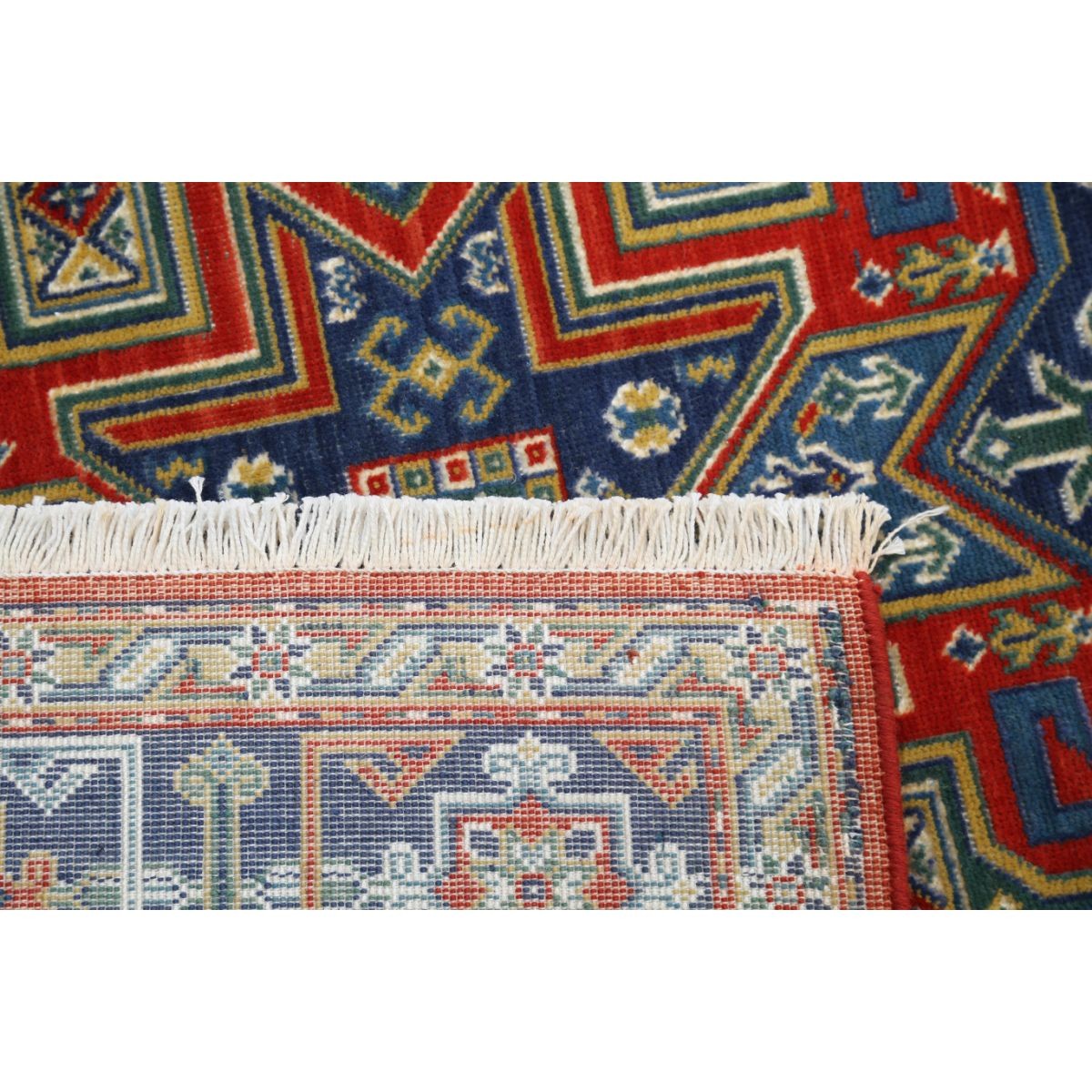 Gulshan-4'0" 4x6 Machine-Made Washable Wool Rug - Colorful