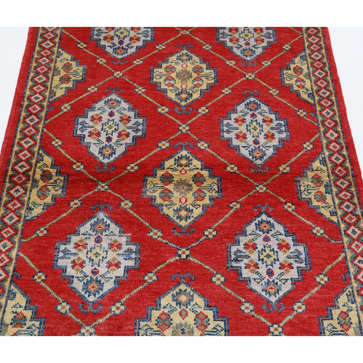Revival 3x5 Handmade Double Knotted Washable Wool Rug - Colorful