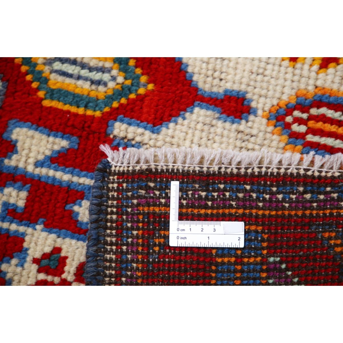 Revival 3x5 Handmade Double Knotted Washable Wool Rug - Colorful