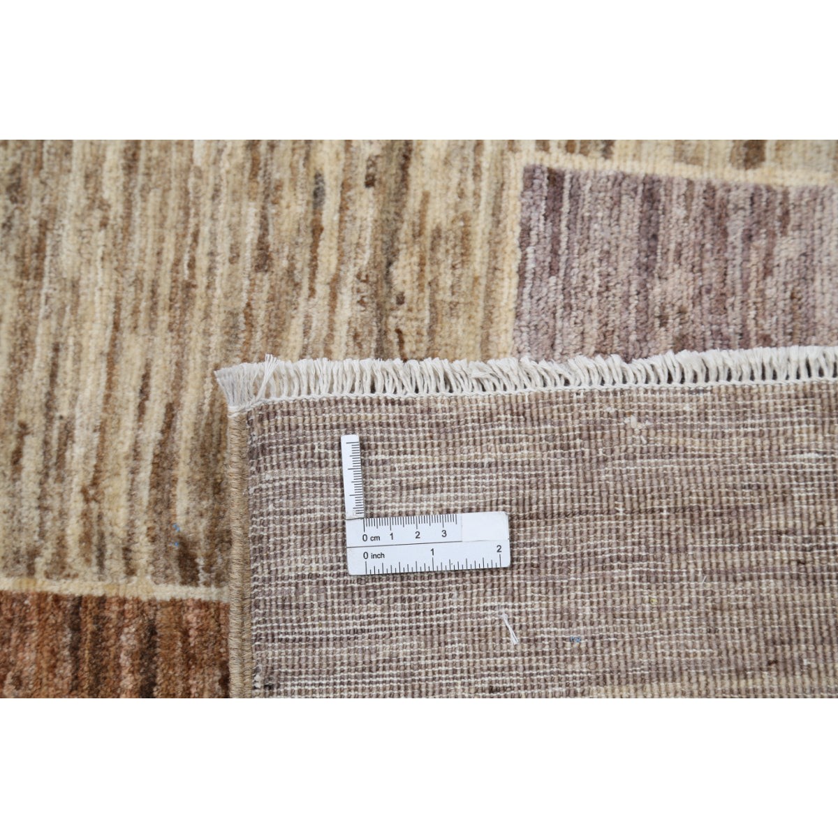 Modcar 7x9 Handmade Double Knotted Washable Wool Rug - Colorful