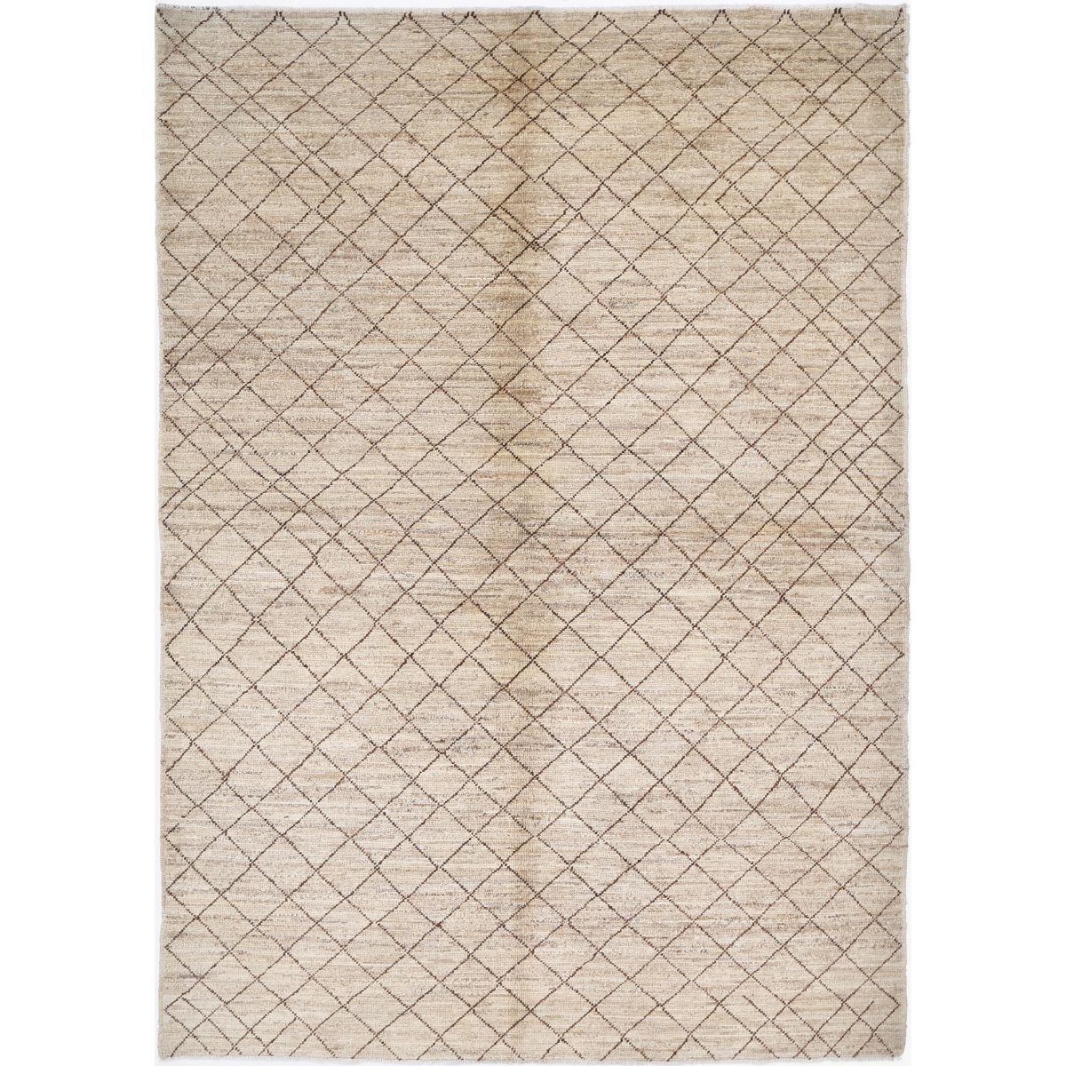 Revival 6x9 Handmade Double Knotted Washable Wool Rug - Colorful