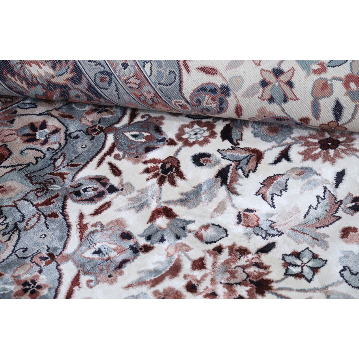 Legacy 9x12 Handmade Double Knotted Washable Art Silk Rug - Colorful