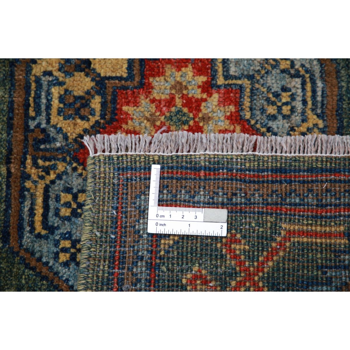 Revival 3x5 Handmade Double Knotted Washable Wool Rug - Colorful