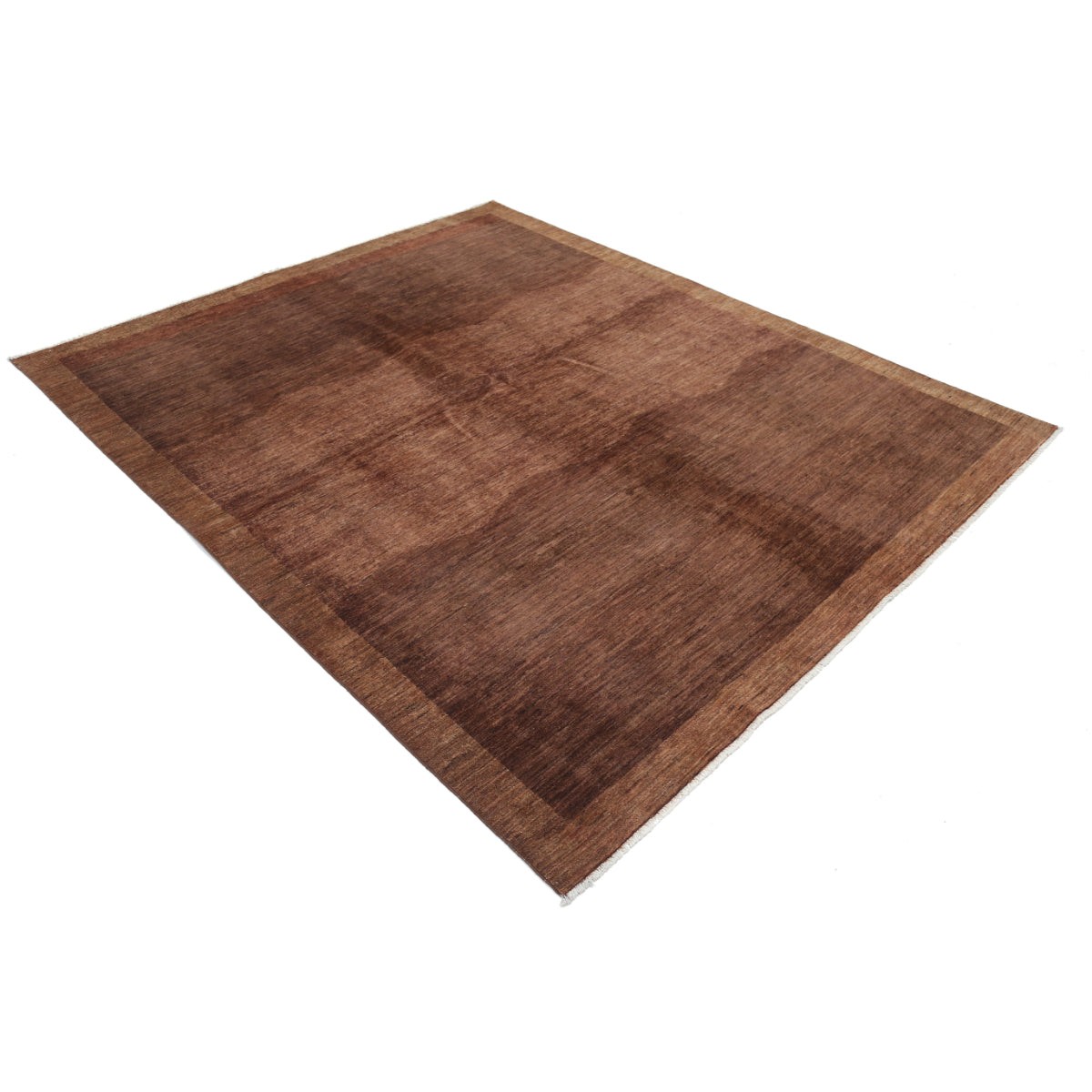 Modcar 7x8 Handmade Double Knotted Washable Wool Rug - Colorful