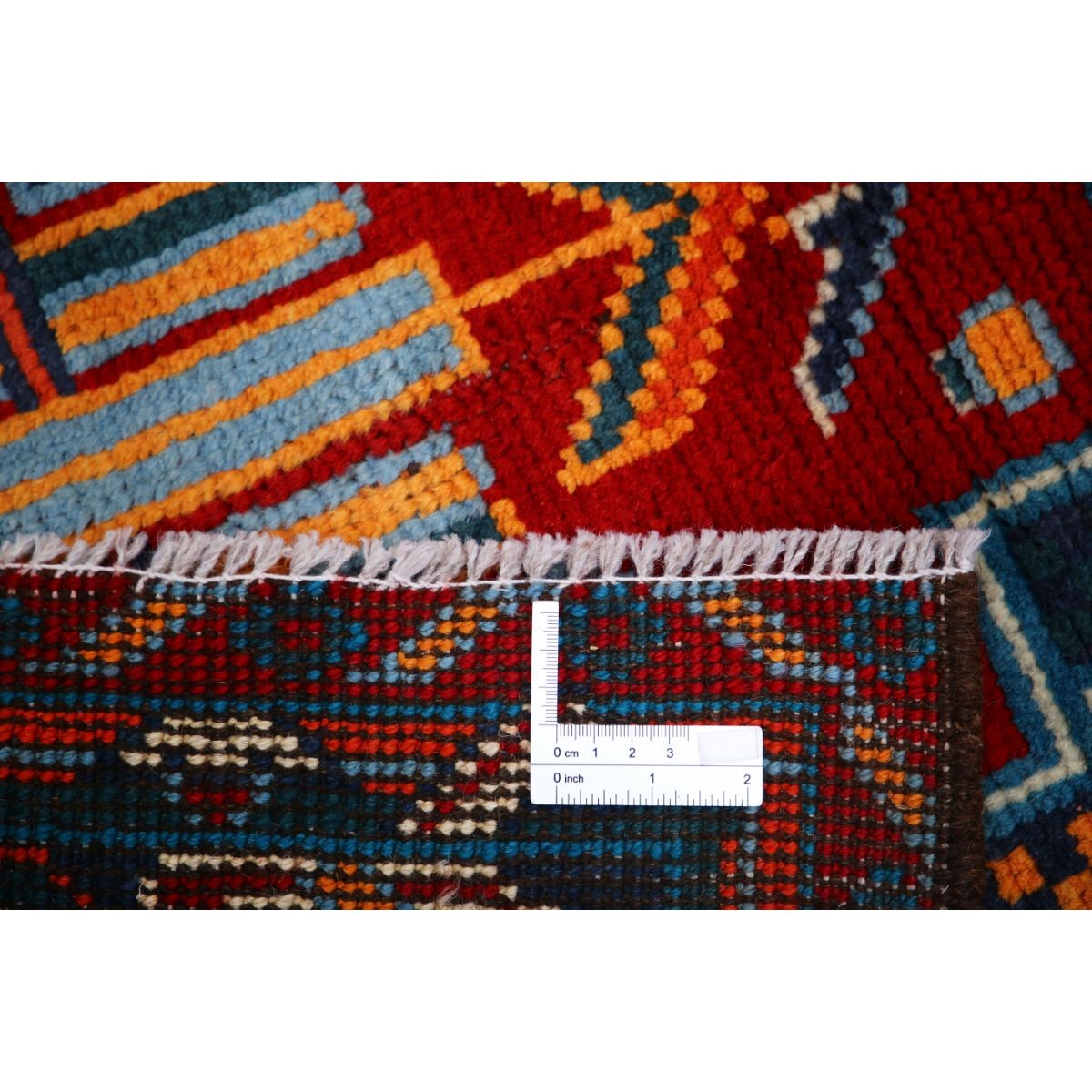 Revival 3x5 Handmade Double Knotted Washable Wool Rug - Colorful