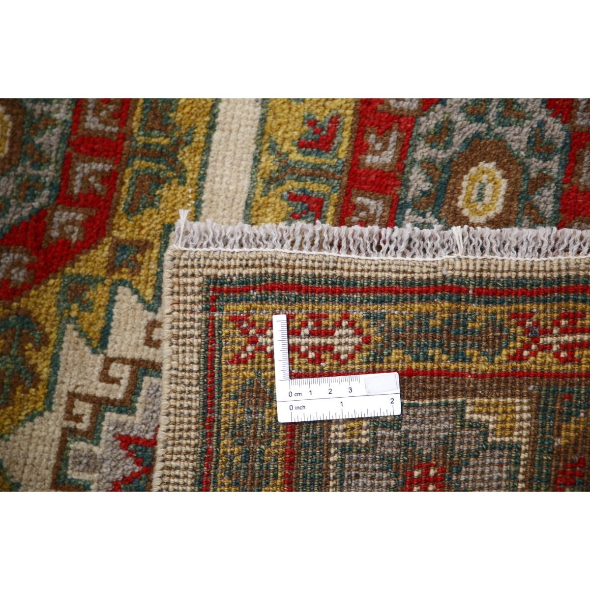 Revival 3x5 Handmade Double Knotted Washable Wool Rug - Colorful
