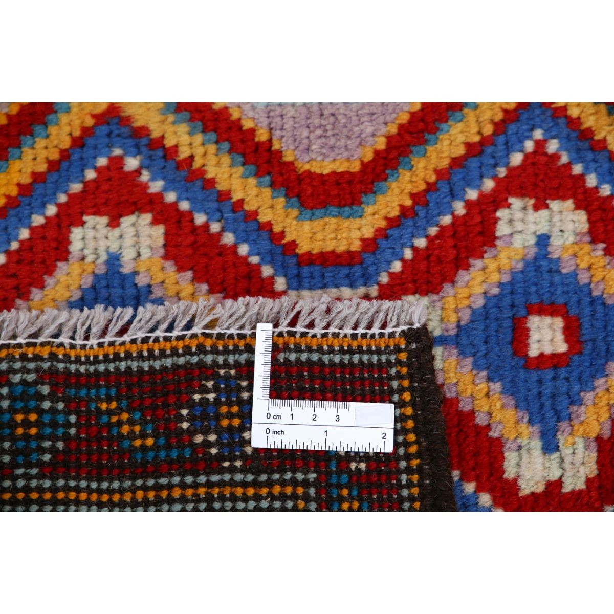 Revival 3x5 Handmade Double Knotted Washable Wool Rug - Colorful