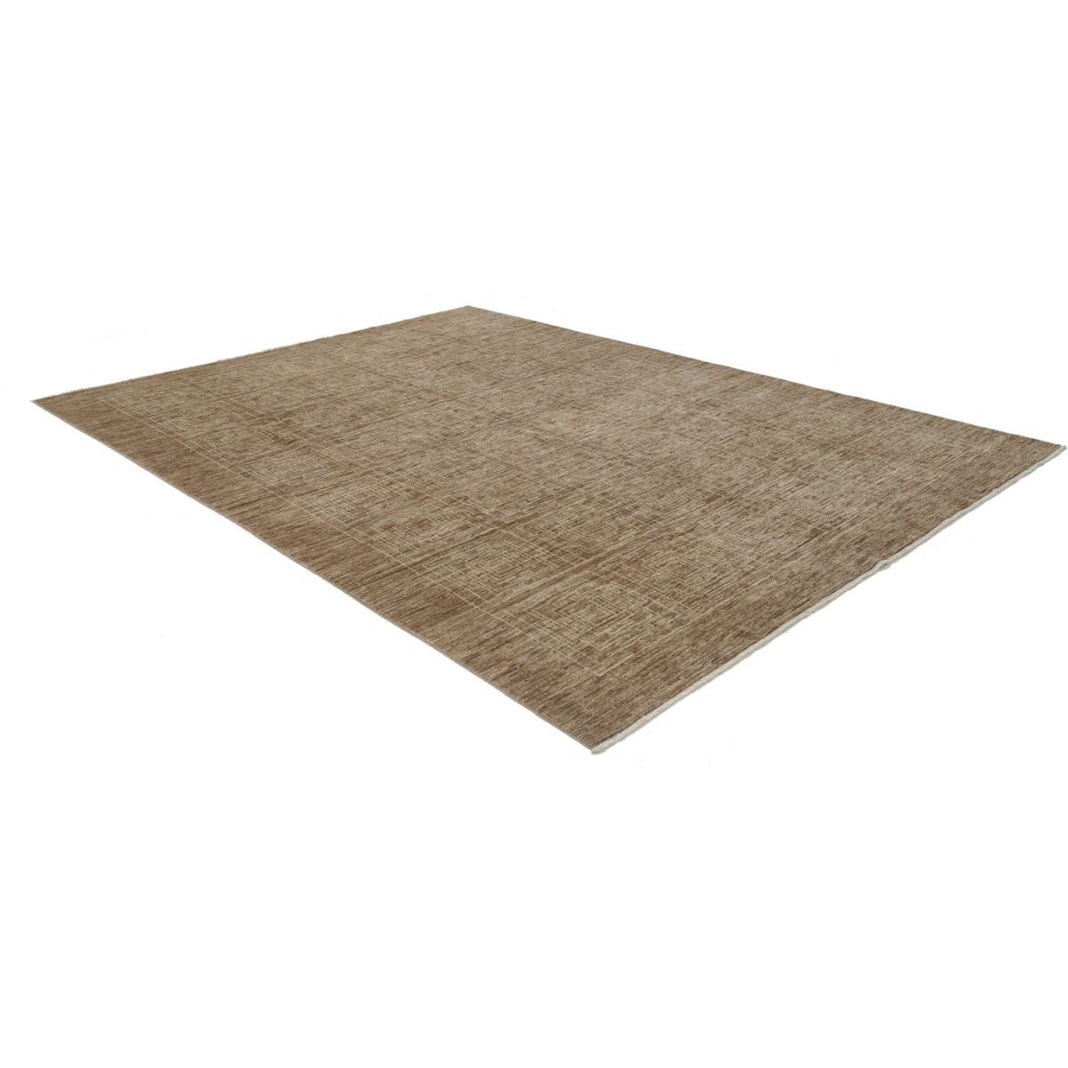 Modcar 8x11 Handmade Double Knotted Washable Wool Rug - Colorful