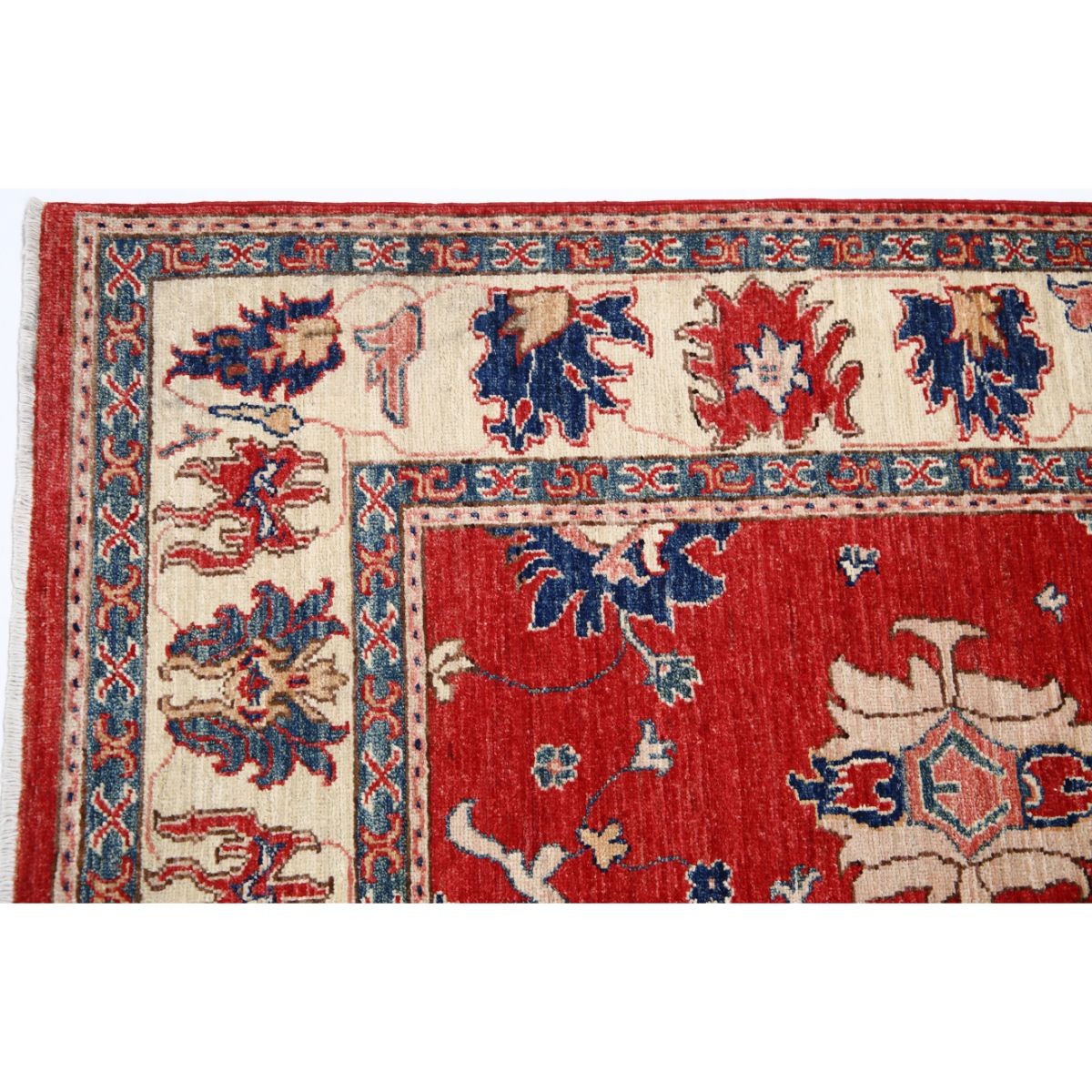 Ziegler 5x7 Handmade Double Knotted Washable Wool Rug - Colorful