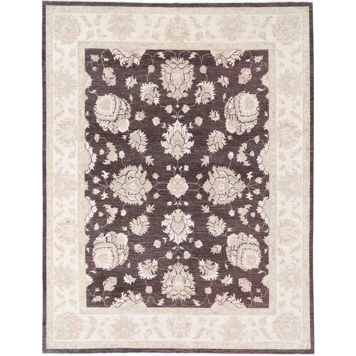 Ziegler 10x13 Handmade Double Knotted Washable Wool Rug - Colorful