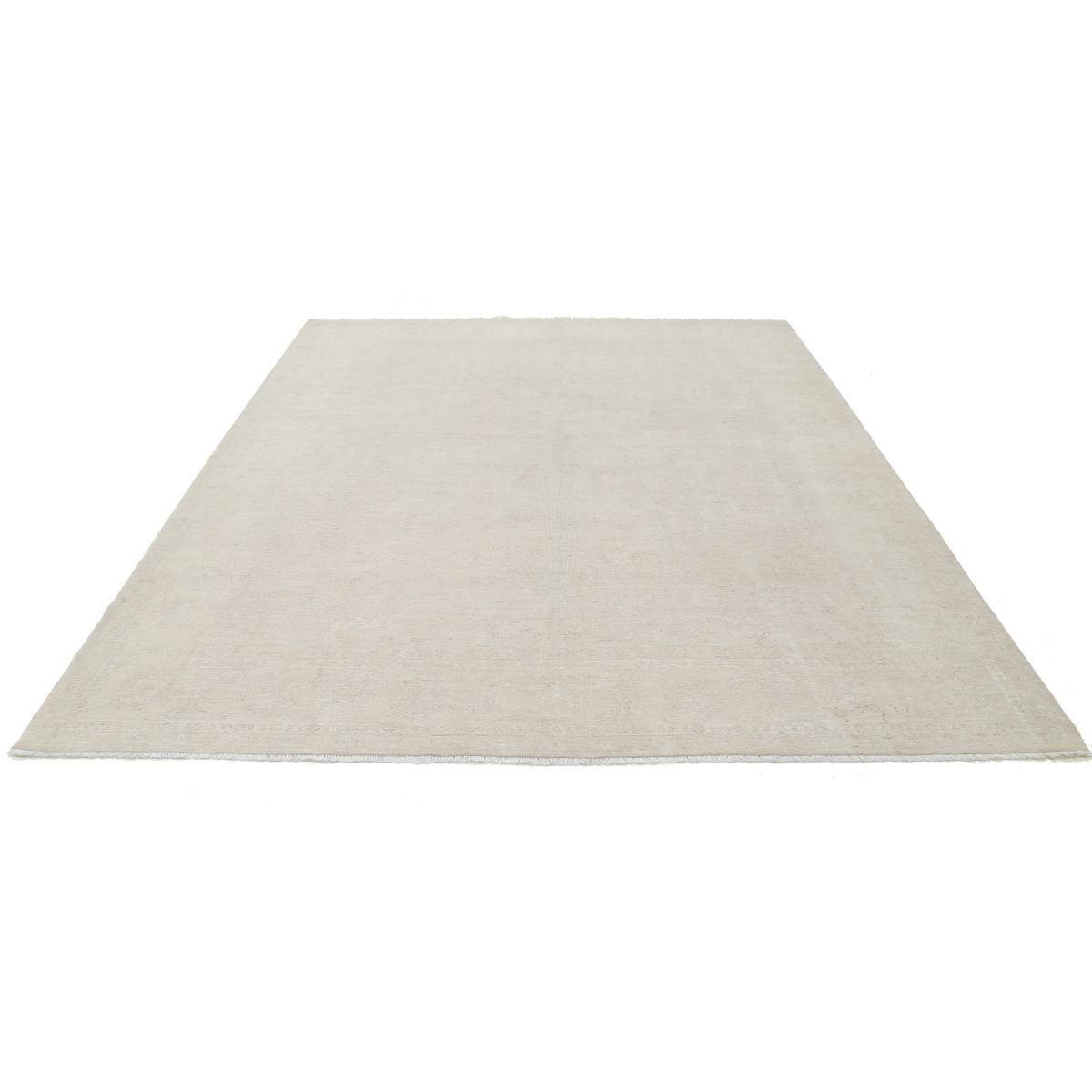 Serenity 8x10 Handmade Double Knotted Washable Wool Rug - Soft Hues