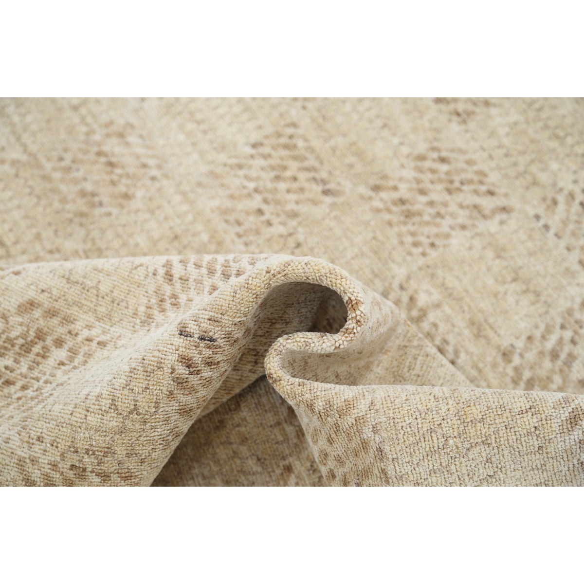 Modcar 5x6 Handmade Double Knotted Washable Wool Rug - Colorful