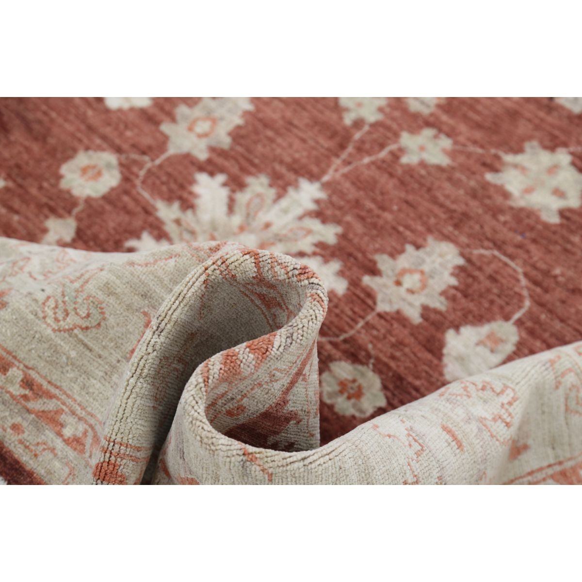 Ziegler 7x10 Handmade Double Knotted Washable Wool Rug - Colorful