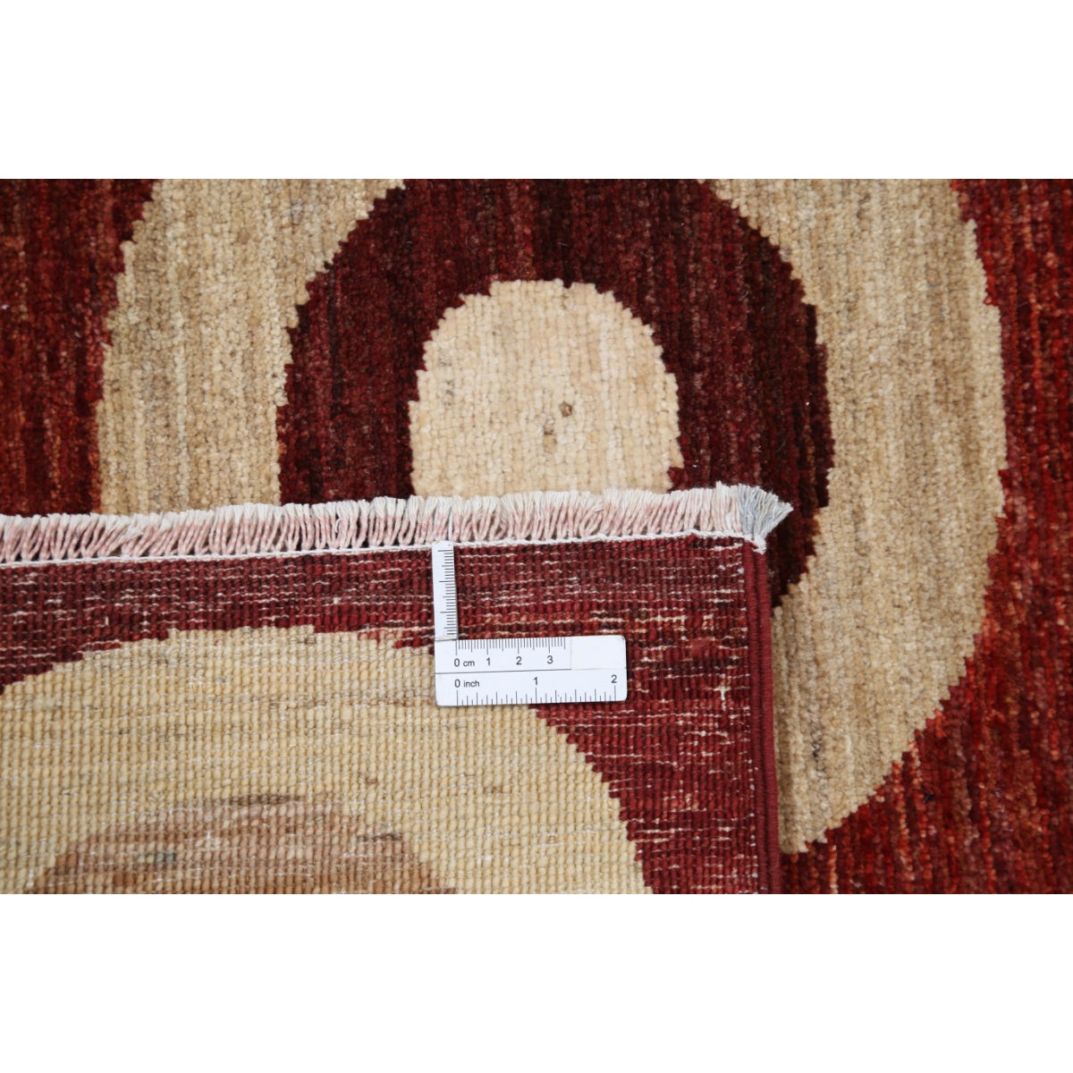 Modcar 8x9 Handmade Double Knotted Washable Wool Rug - Colorful