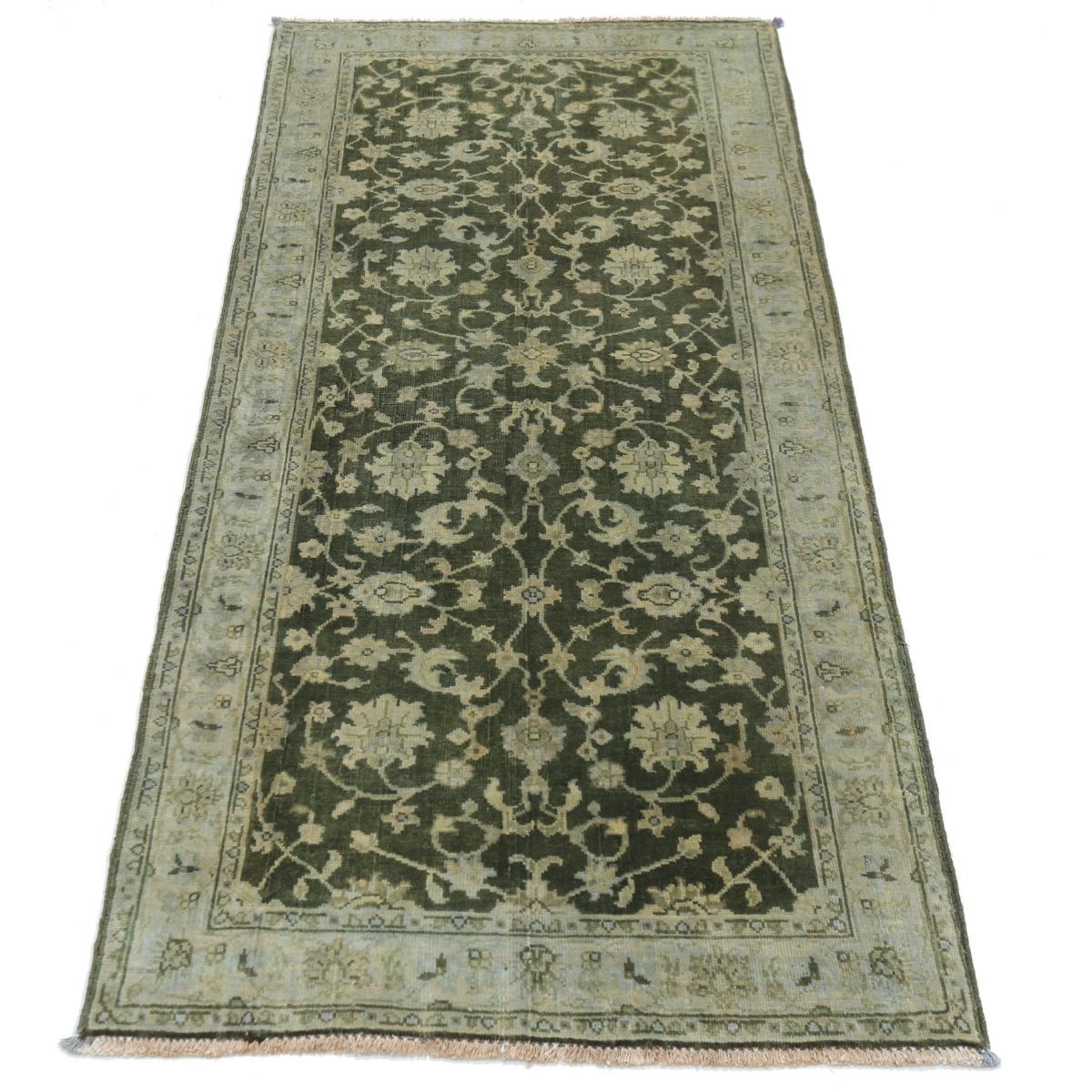 Ziegler 3x6 Handmade Double Knotted Washable Wool Runner - Colorful