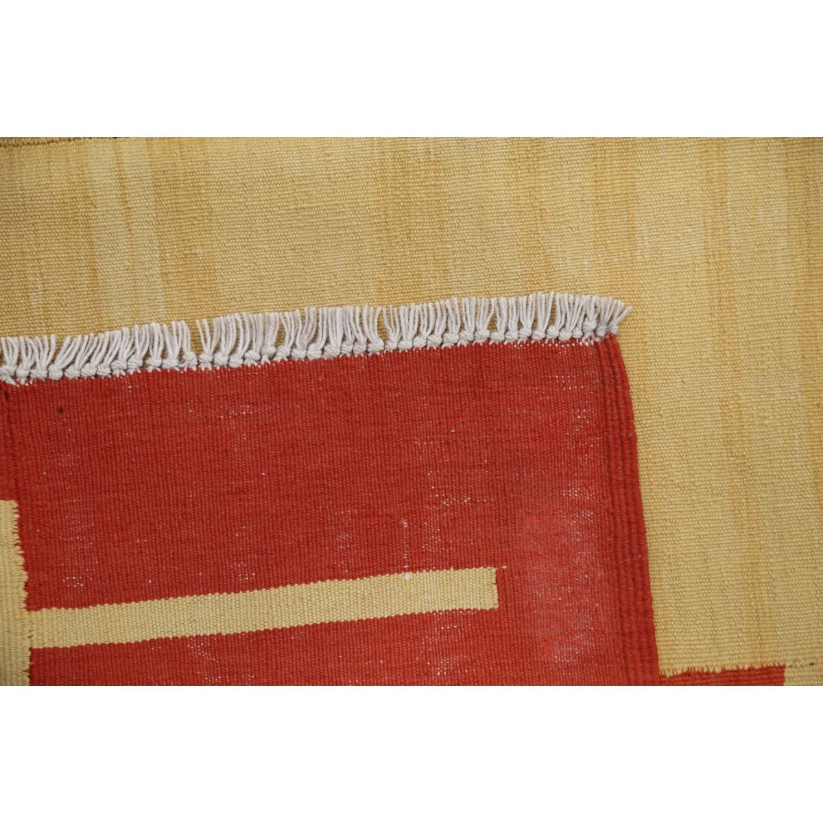 Kafkaas 5x7 Hand Woven Washable Wool Rug - Colorful