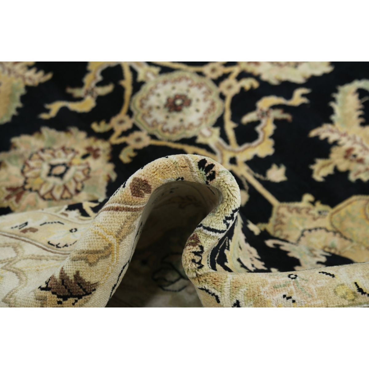 Ziegler 9x12 Handmade Double Knotted Washable Wool Rug - Colorful