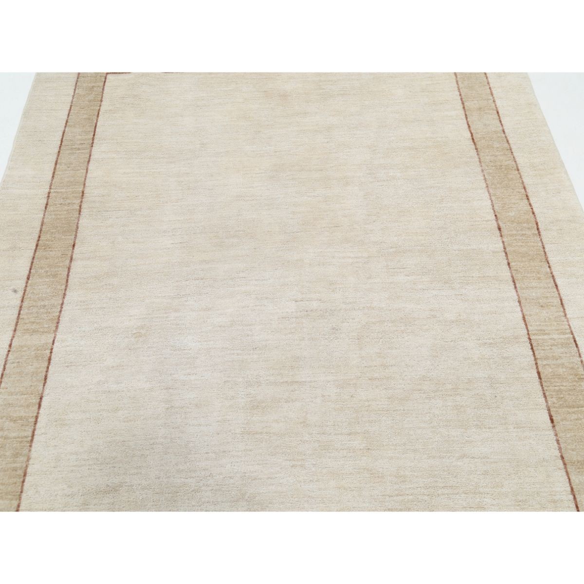 Modcar 5x6 Handmade Double Knotted Washable Wool Rug - Colorful