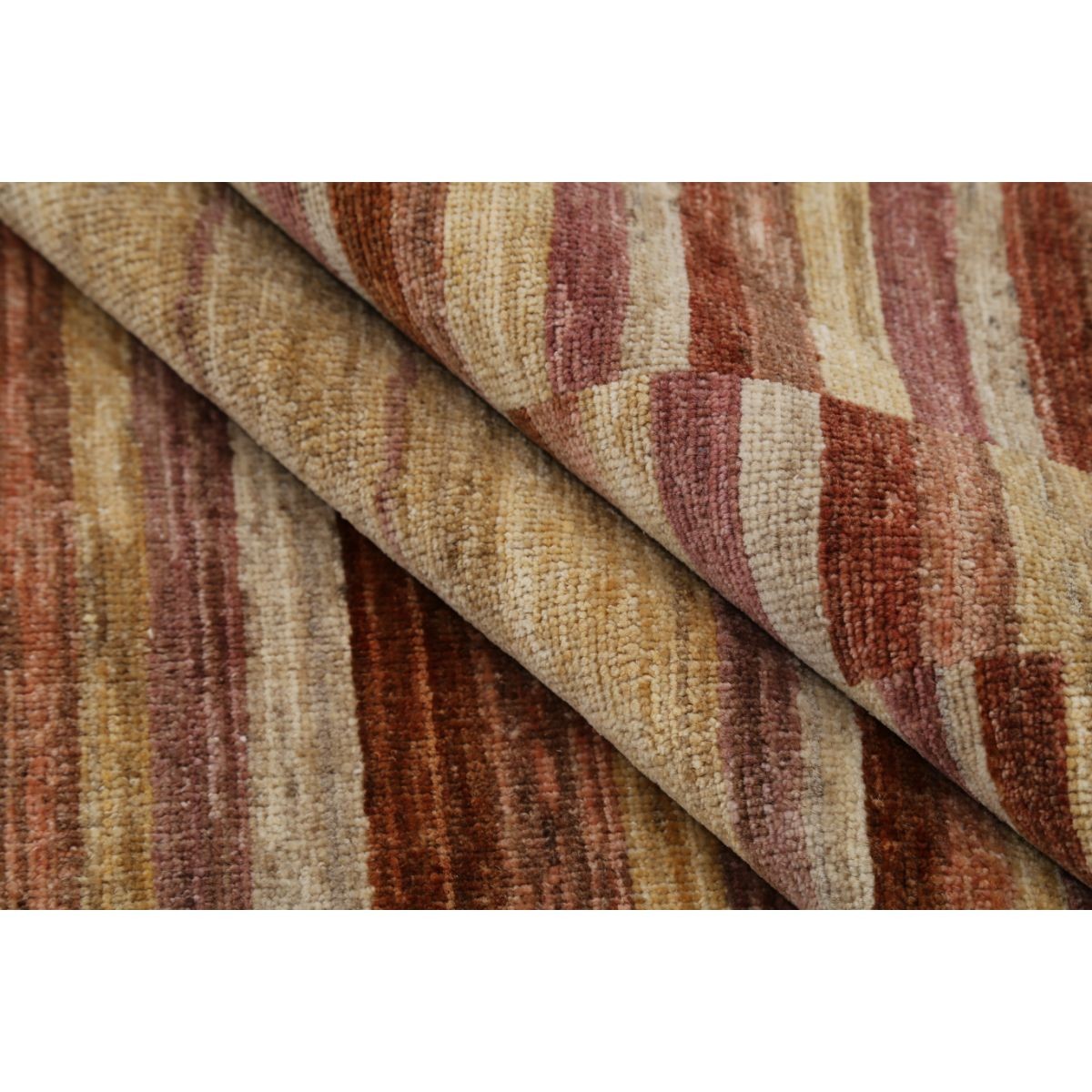 Modcar 7x10 Handmade Double Knotted Washable Wool Rug - Colorful