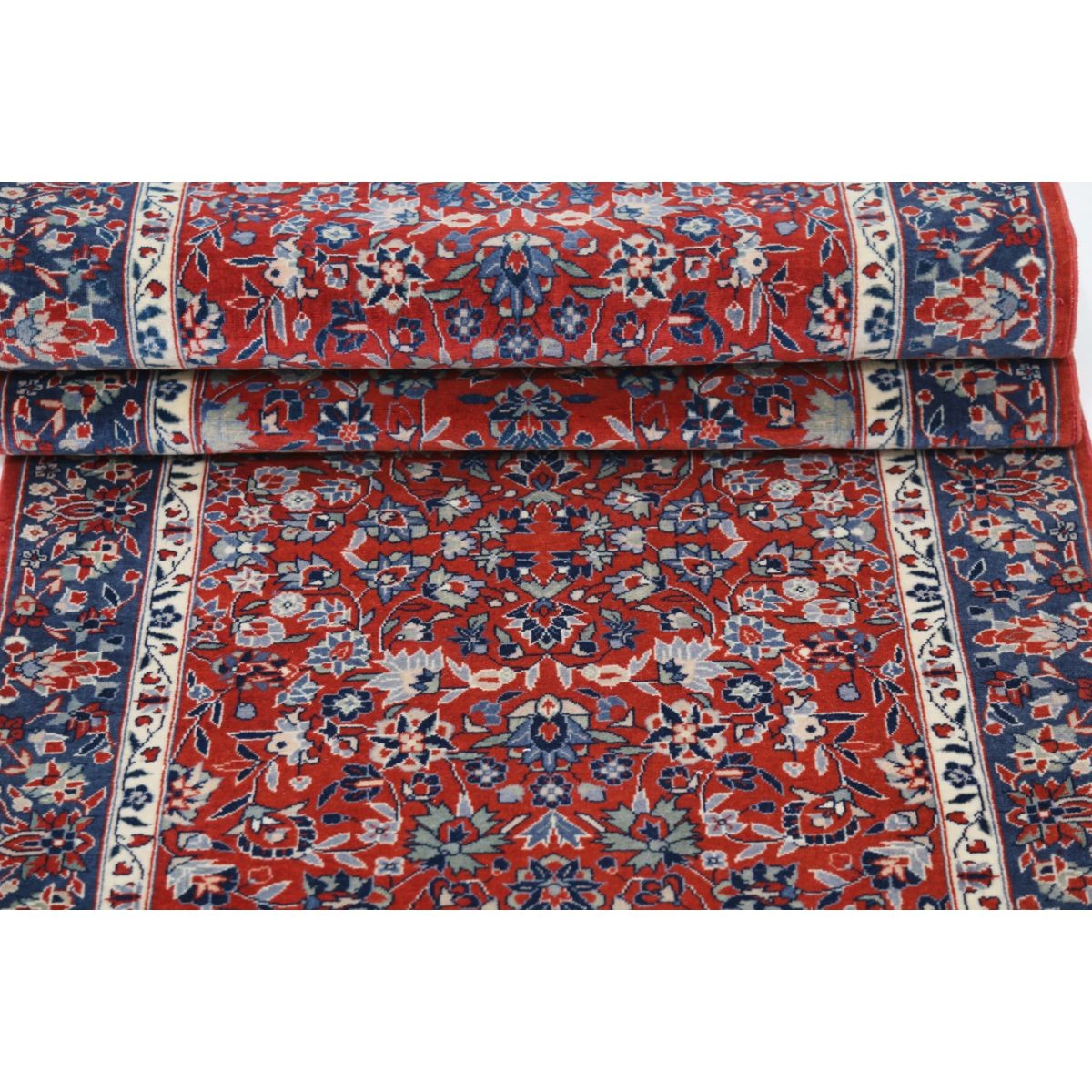 Heritage 3x14 Handmade Double Knotted Washable Wool Runner - Colorful