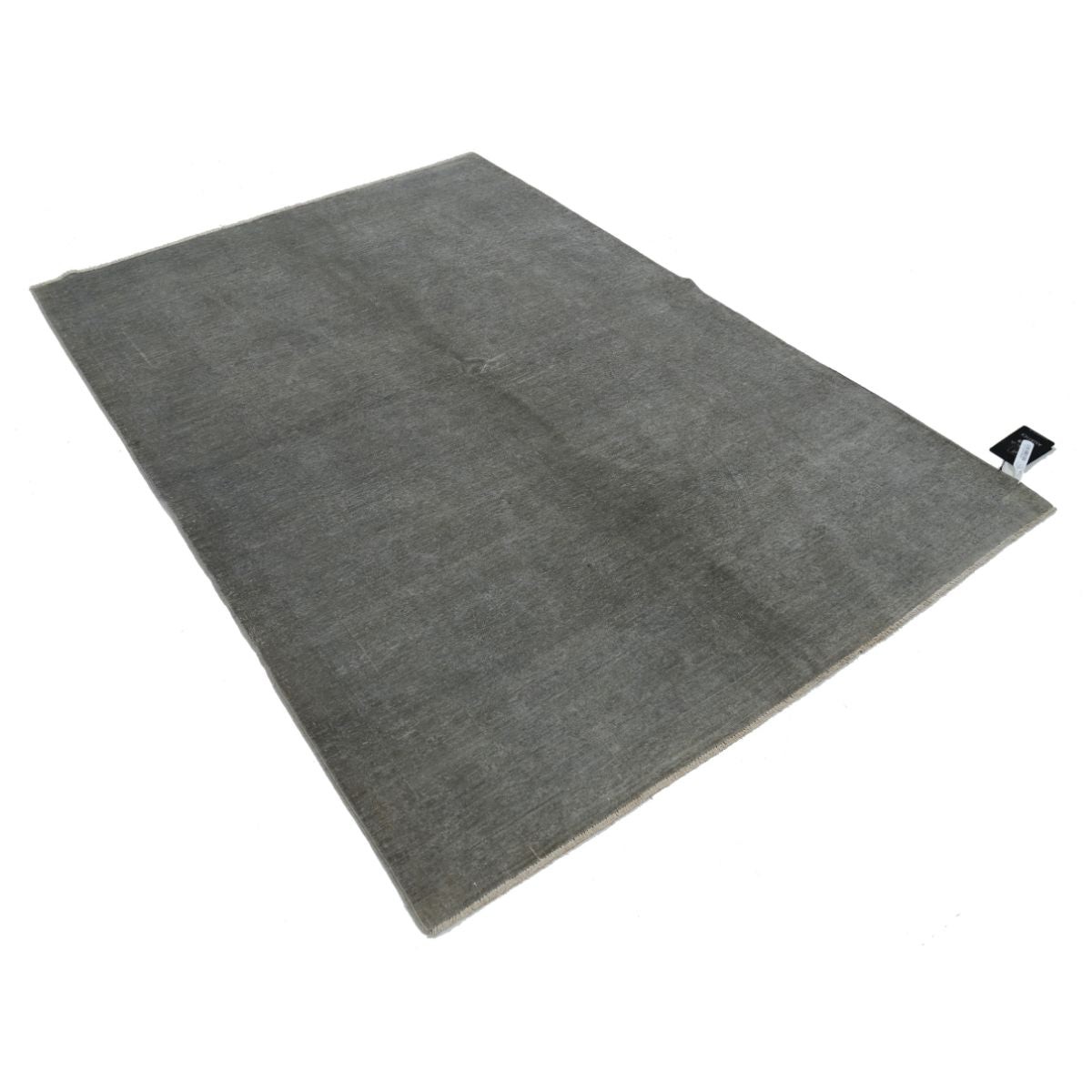 Overdye 5x7 Handmade Double Knotted Washable Wool Rug - Monochormatic