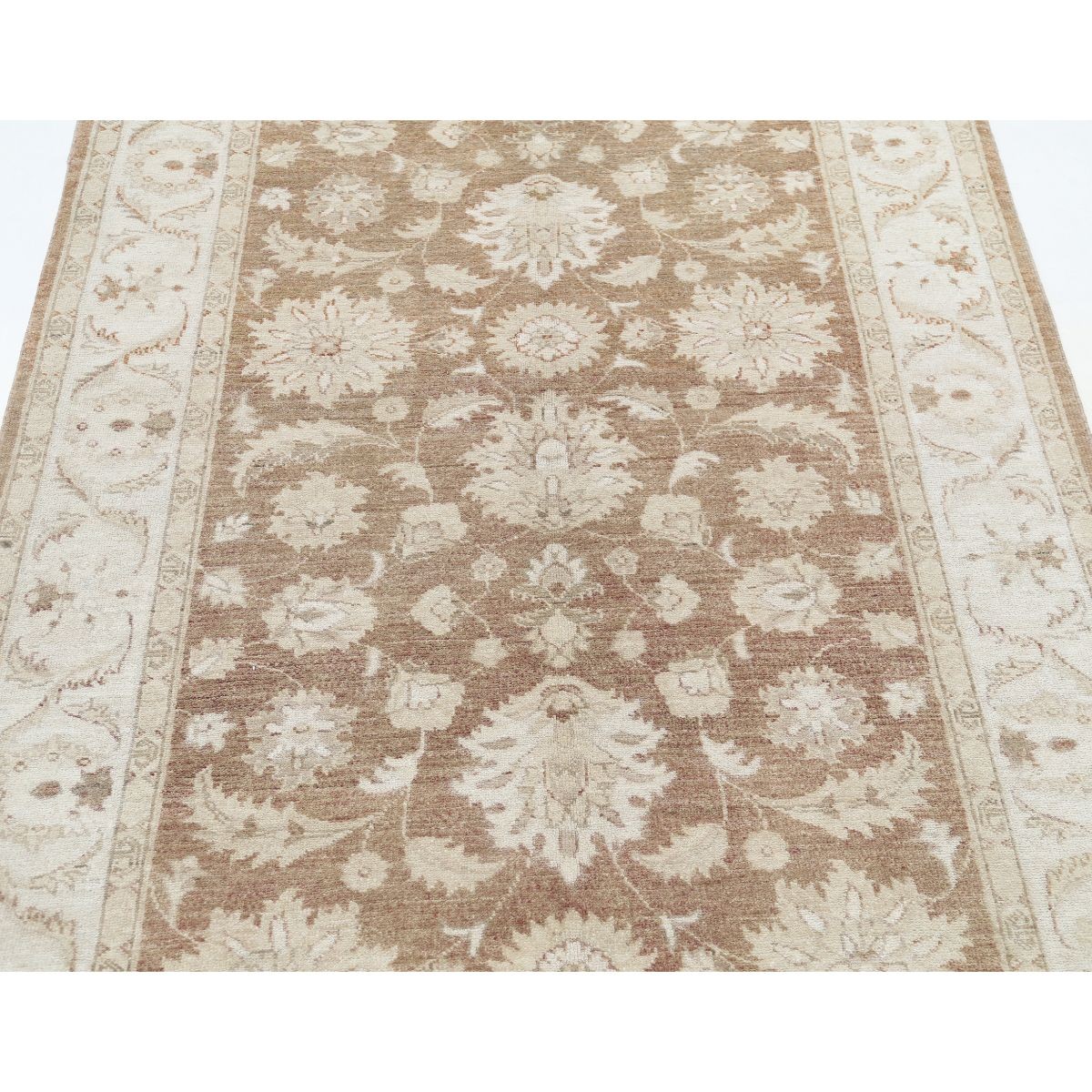 Serenity 4x10 Hand-Knotted Washable Wool Runner - Soft Hues