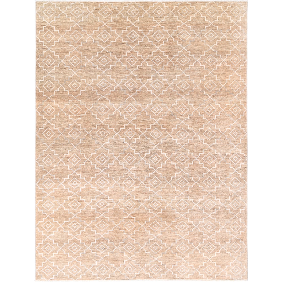 Modcar 7x9 Handmade Double Knotted Washable Wool Rug - Colorful