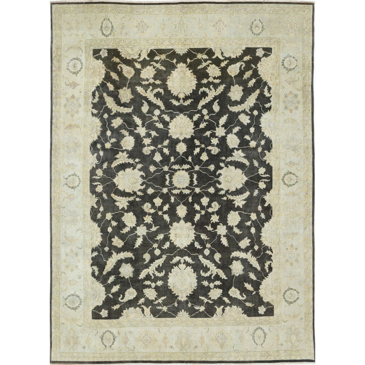 Ziegler 9x12 Handmade Double Knotted Washable Wool Rug - Colorful