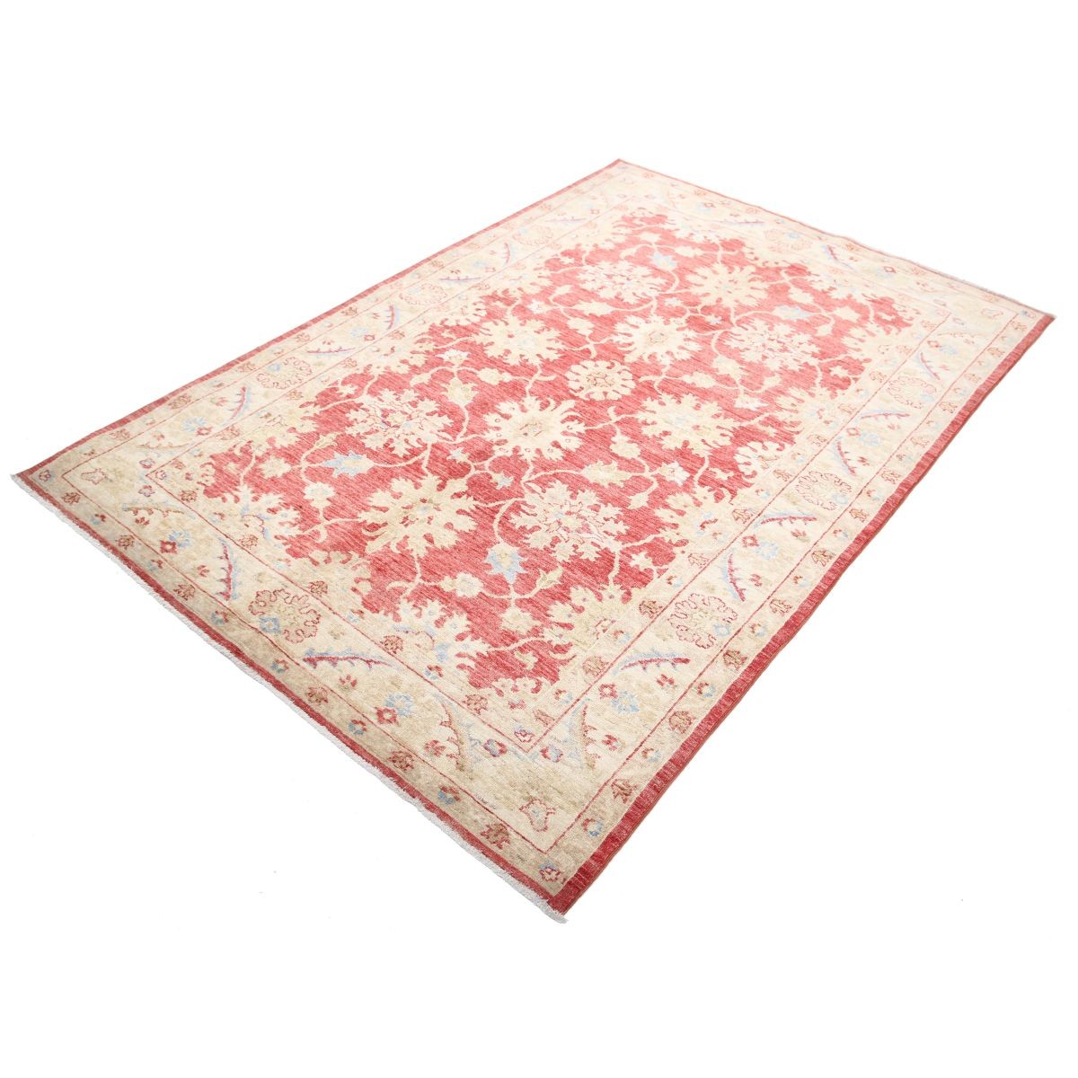 Ziegler 5x7 Handmade Double Knotted Washable Wool Rug - Colorful